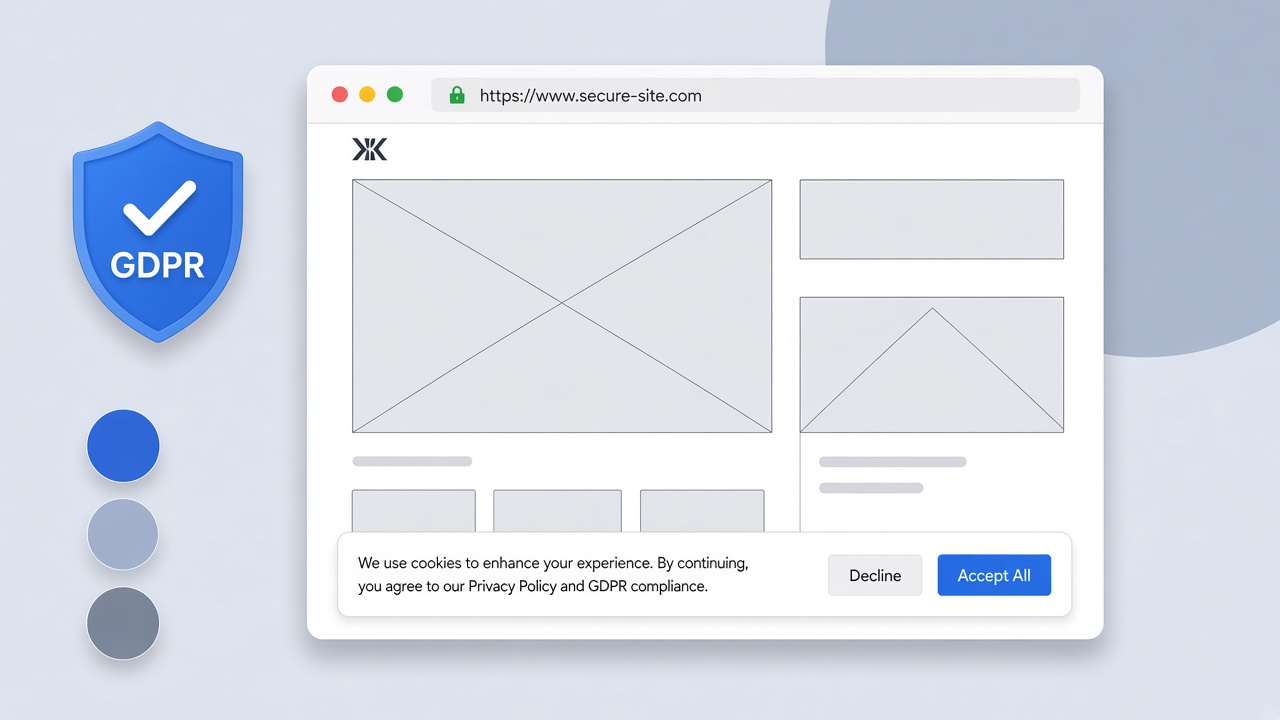 HTTPS e cookie banner: cosa serve per il GDPR