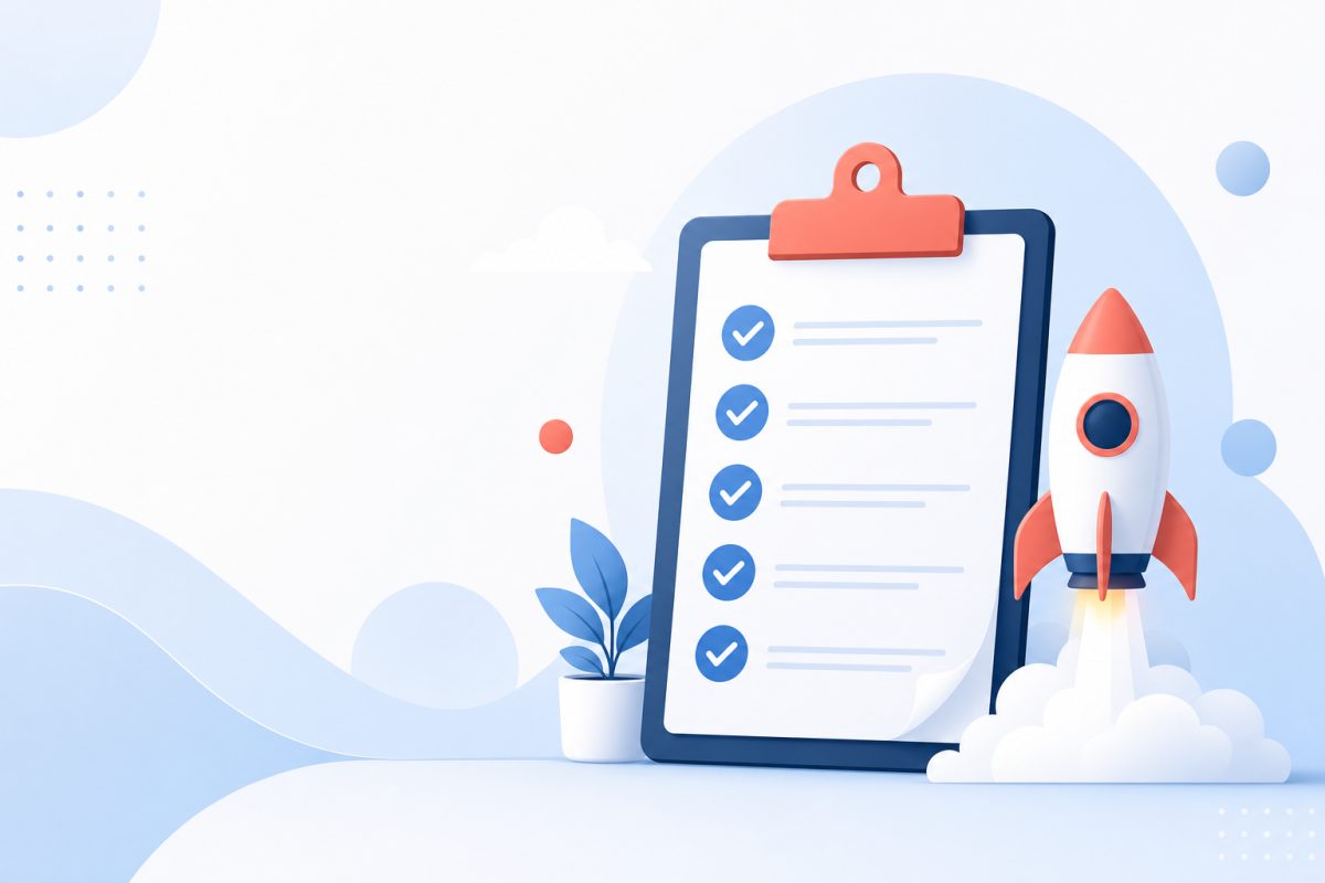 Checklist prima del go-live del sito