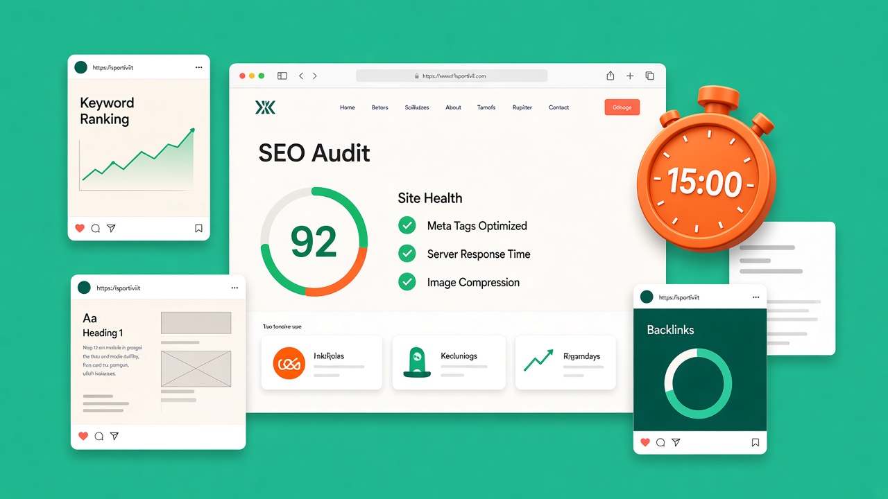 Audit SEO gratuito: controlla la salute del sito in 15 minuti