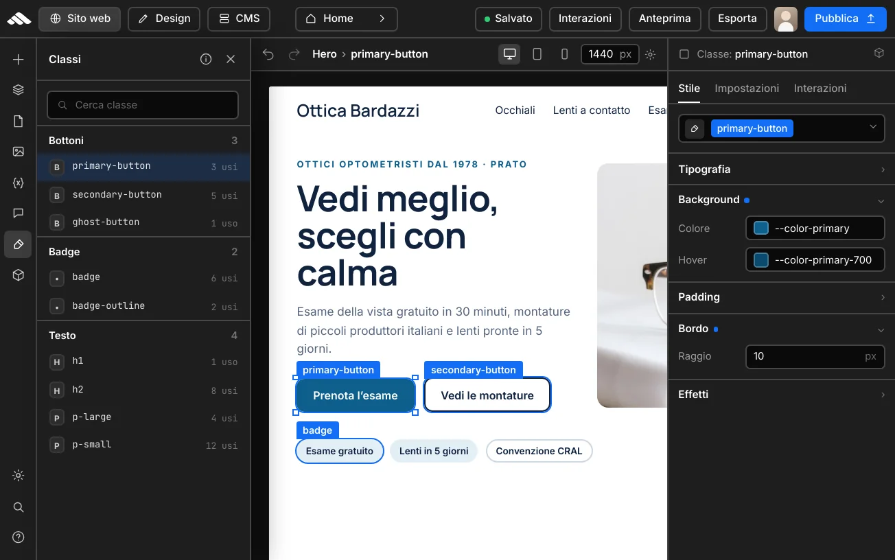 Sezione 03 — Tipografia