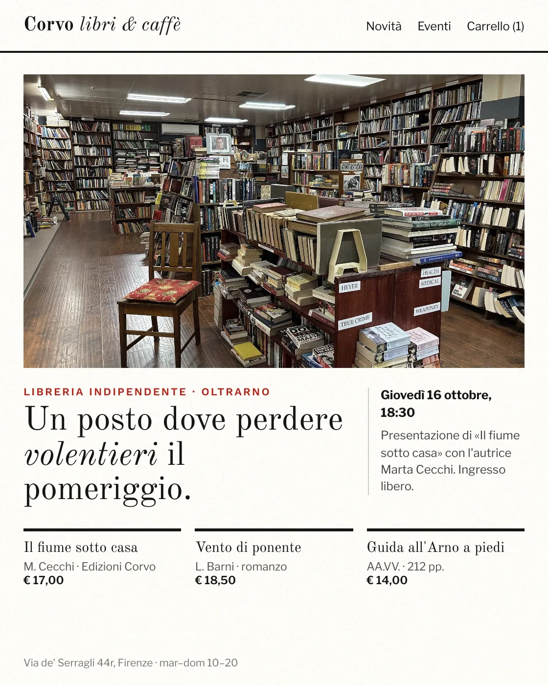 Anteprima Corvo Publisher Books
