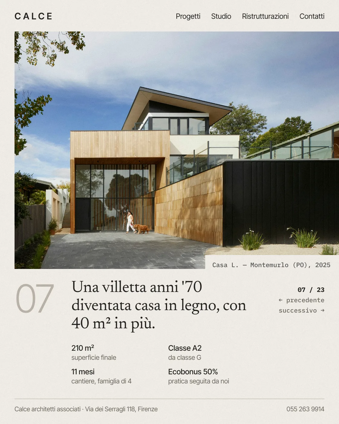 Anteprima Calce Architecture