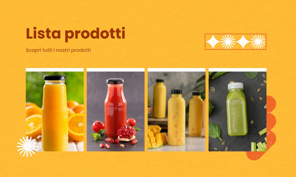 Esempio landing page Villa Dolomiti con hero e gallery