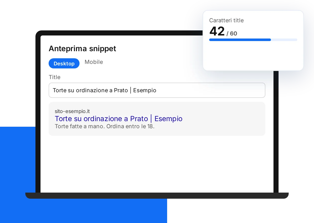 Anteprima snippet Google