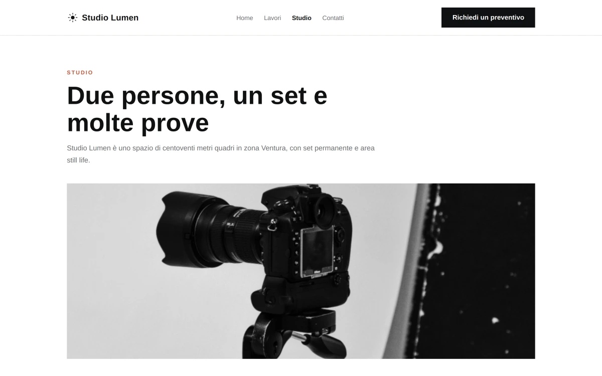 Anteprima Studio — Studio Creativo