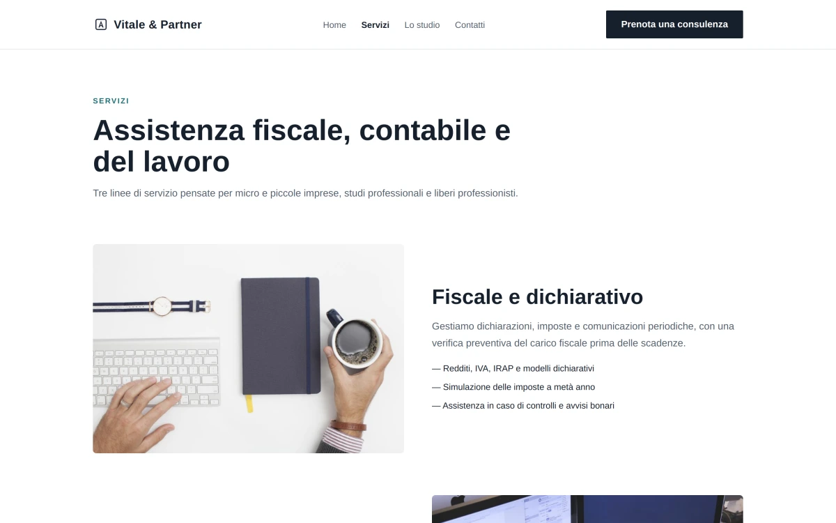 Anteprima Servizi — Studio Professionale