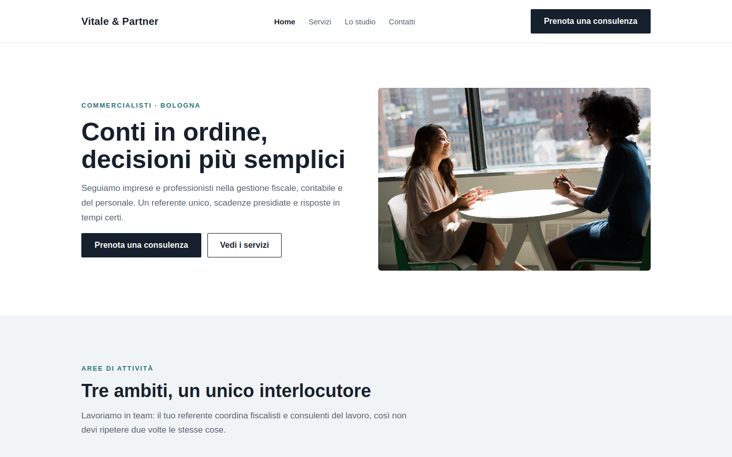 Anteprima del template Studio Professionale